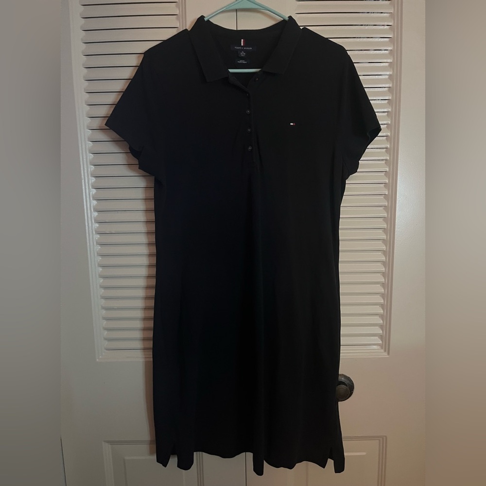 Tommy Hilfiger Black Polo Dress